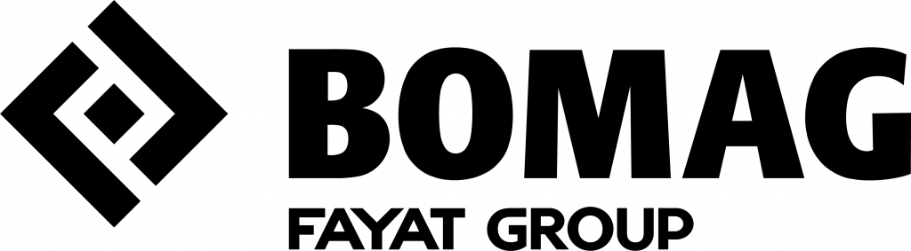 bomag logo schwarz